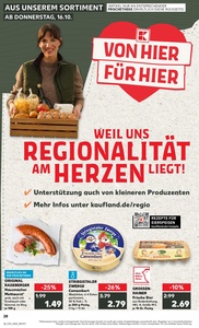 Kaufland Prospekt - Regionale Angebote ab 15.10.