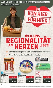 Kaufland Prospekt - Regionale Angebote ab 15.10.