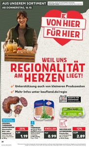 Kaufland Prospekt - Regionale Angebote ab 15.10.
