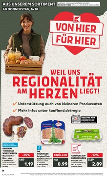 Kaufland Prospekt - Regionale Angebote ab 15.10.