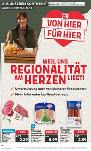 Kaufland Prospekt - Regionale Angebote ab 15.10.