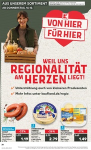 Kaufland Prospekt - Regionale Angebote ab 15.10.