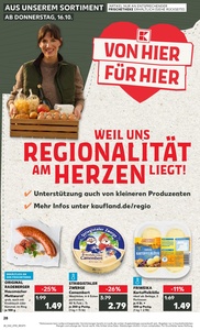 Kaufland Prospekt - Regionale Angebote ab 15.10.