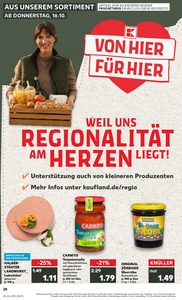 Kaufland Prospekt - Regionale Angebote ab 15.10.