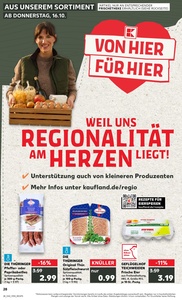 Kaufland Prospekt - Regionale Angebote ab 15.10.
