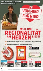 Kaufland Prospekt - Regionale Angebote ab 15.10.