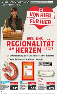Kaufland Prospekt - Regionale Angebote ab 15.10.