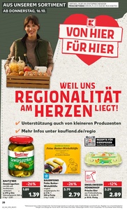 Kaufland Prospekt - Regionale Angebote ab 15.10.
