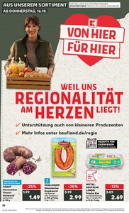 Kaufland Prospekt - Regionale Angebote ab 15.10.