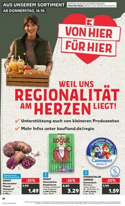 Kaufland Prospekt - Regionale Angebote ab 15.10.