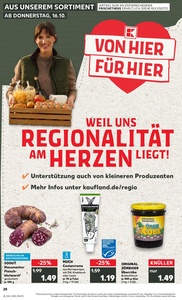 Kaufland Prospekt - Regionale Angebote ab 15.10.