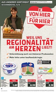 Kaufland Prospekt - Regionale Angebote ab 15.10.