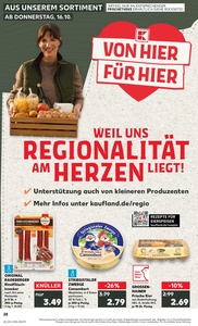 Kaufland Prospekt - Regionale Angebote ab 15.10.