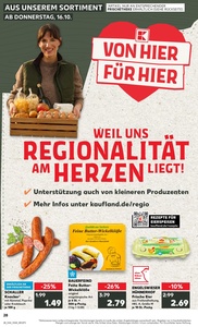 Kaufland Prospekt - Regionale Angebote ab 15.10.