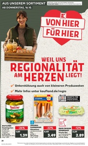 Kaufland Prospekt - Regionale Angebote ab 15.10.