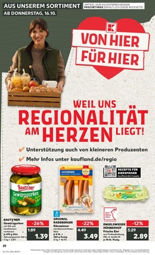 Kaufland Prospekt - Regionale Angebote ab 15.10.
