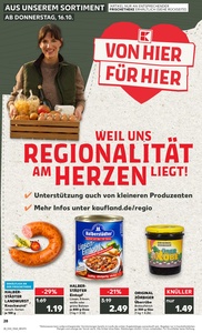 Kaufland Prospekt - Regionale Angebote ab 15.10.
