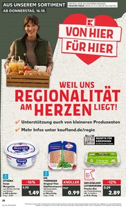 Kaufland Prospekt - Regionale Angebote ab 15.10.