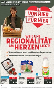 Kaufland Prospekt - Regionale Angebote ab 15.10.