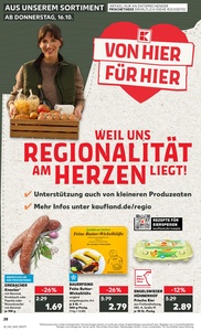 Kaufland Prospekt - Regionale Angebote ab 15.10.