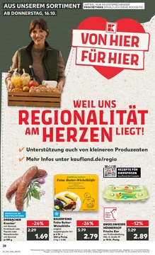 Kaufland Prospekt - Regionale Angebote ab 15.10. - Seite 1