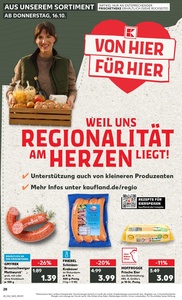 Kaufland Prospekt - Regionale Angebote ab 15.10.