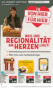 Kaufland Prospekt - Regionale Angebote ab 15.10.