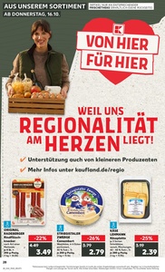 Kaufland Prospekt - Regionale Angebote ab 15.10.