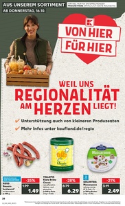 Kaufland Prospekt - Regionale Angebote ab 15.10.