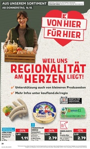 Kaufland Prospekt - Regionale Angebote ab 15.10.