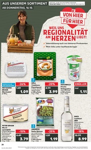 Kaufland Prospekt - Regionale Angebote ab 15.10.