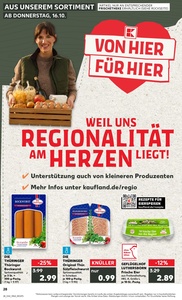 Kaufland Prospekt - Regionale Angebote ab 15.10.