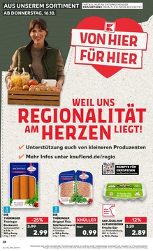 Kaufland Prospekt - Regionale Angebote ab 15.10.
