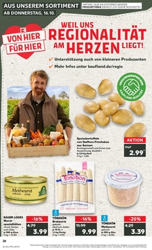 Kaufland Prospekt - Regionale Angebote ab 15.10.