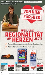 Kaufland Prospekt - Regionale Angebote ab 15.10.