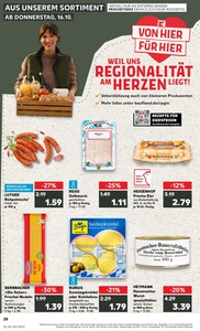 Kaufland Prospekt - Regionale Angebote ab 15.10.