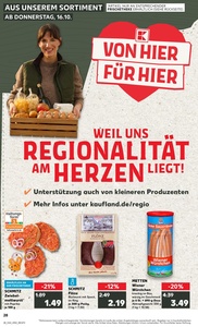Kaufland Prospekt - Regionale Angebote ab 15.10.