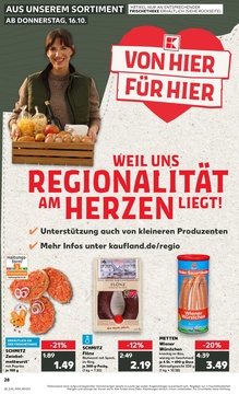 Kaufland Prospekt - Regionale Angebote ab 15.10.