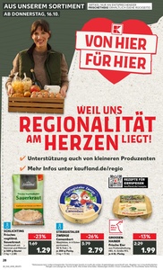 Kaufland Prospekt - Regionale Angebote ab 15.10.