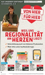 Kaufland Prospekt - Regionale Angebote ab 15.10.