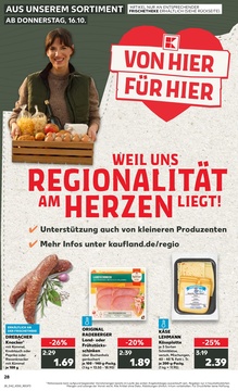 Kaufland Prospekt - Regionale Angebote ab 15.10.