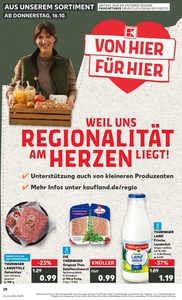 Kaufland Prospekt - Regionale Angebote ab 15.10.