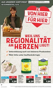 Kaufland Prospekt - Regionale Angebote ab 15.10.