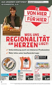 Kaufland Prospekt - Regionale Angebote ab 15.10.