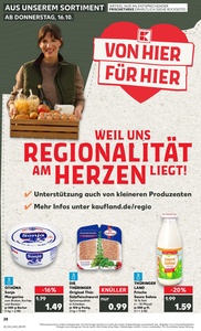 Kaufland Prospekt - Regionale Angebote ab 15.10.