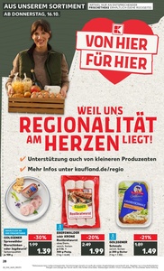Kaufland Prospekt - Regionale Angebote ab 15.10.