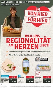 Kaufland Prospekt - Regionale Angebote ab 15.10.