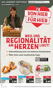 Kaufland Prospekt - Regionale Angebote ab 15.10.