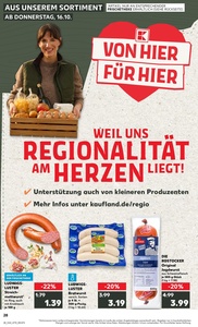 Kaufland Prospekt - Regionale Angebote ab 15.10.