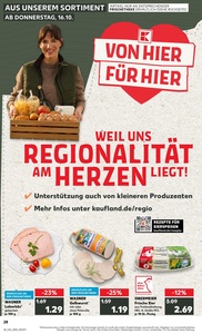 Kaufland Prospekt - Regionale Angebote ab 15.10.